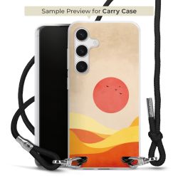 Carry Case Transparent Fabric black/silver