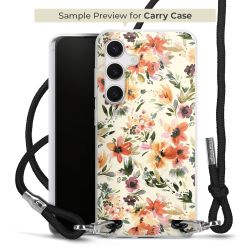 Carry Case Transparent Fabric black/silver