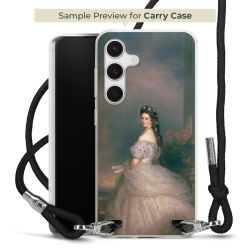 Carry Case Transparent Fabric black/silver