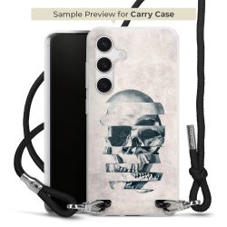 Carry Case Transparent Fabric black/silver