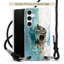 Carry Case Transparent Fabric black/silver