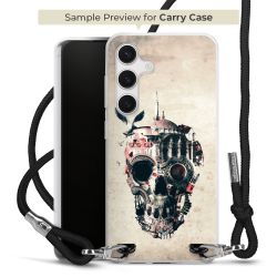 Carry Case Transparent Fabric black/silver