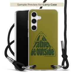 Carry Case Transparent Fabric black/silver