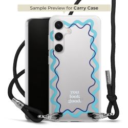 Carry Case Transparent Fabric black/silver