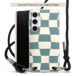 Carry Case Transparent Fabric black/silver