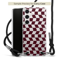 Carry Case Transparent Fabric black/silver