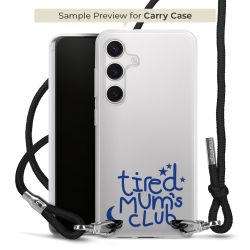 Carry Case Transparent Fabric black/silver