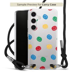 Carry Case Transparent Fabric black/silver