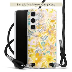 Carry Case Transparent Fabric black/silver