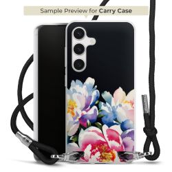 Carry Case Transparent Fabric black/silver