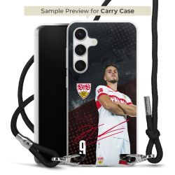 Carry Case Stoff schwarz/silber