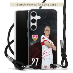 Carry Case Stoff schwarz/silber