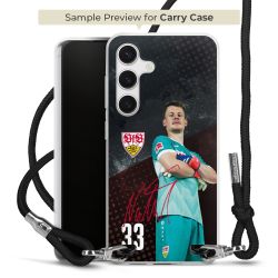 Carry Case Stoff schwarz/silber