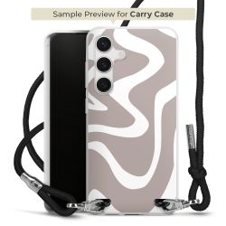 Carry Case Transparent Fabric black/silver