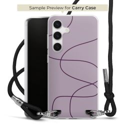 Carry Case Transparent Fabric black/silver