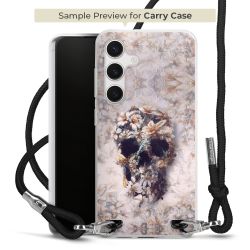 Carry Case Transparent Fabric black/silver