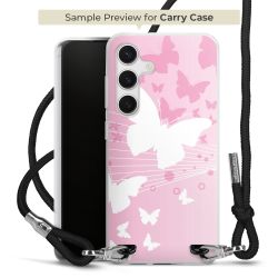 Carry Case Transparent Fabric black/silver