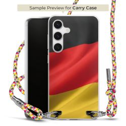 Carry Case Transparent Fabric colourful