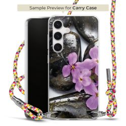 Carry Case Transparent Fabric colourful