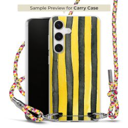 Carry Case Transparent Fabric colourful