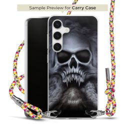 New Carry Case Transparent Stoff colourful/silber