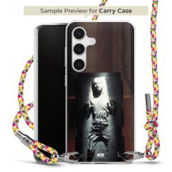 Carry Case Transparent Fabric colourful