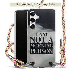 Carry Case Transparent Fabric colourful