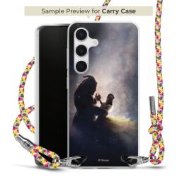 New Carry Case Transparent Stoff colourful/silber