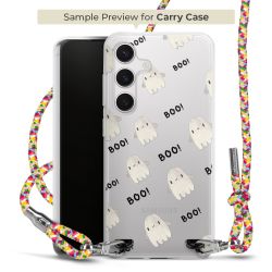 Carry Case Transparent Fabric colourful