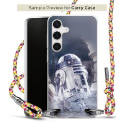 Carry Case Transparent Fabric colourful