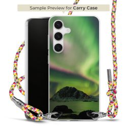 Carry Case Transparent Fabric colourful