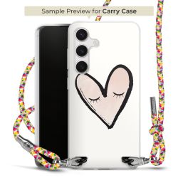 Carry Case Transparent Fabric colourful