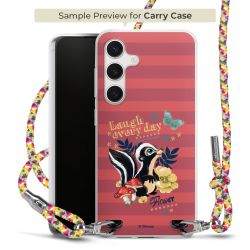 Carry Case Transparent Fabric colourful