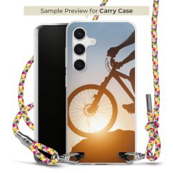 Carry Case Transparent Fabric colourful