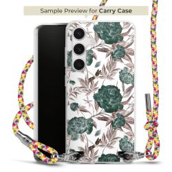 Carry Case Transparent Fabric colourful