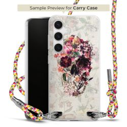 Carry Case Transparent Fabric colourful