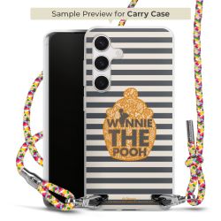 New Carry Case Transparent Stoff colourful/silber