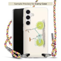 Carry Case Transparent Fabric colourful