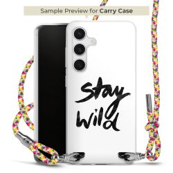 Carry Case Transparent Fabric colourful