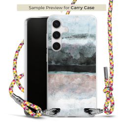 Carry Case Transparent Fabric colourful