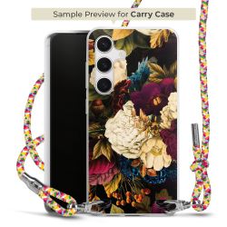 Carry Case Transparent Fabric colourful