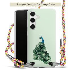 Carry Case Transparent Fabric colourful