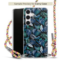 Carry Case Transparent Fabric colourful