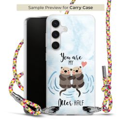 Carry Case Transparent Fabric colourful