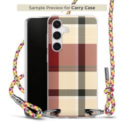 Carry Case Transparent Fabric colourful