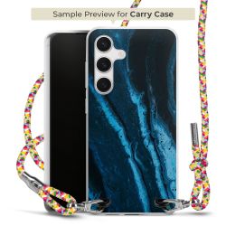 Carry Case Transparent Fabric colourful