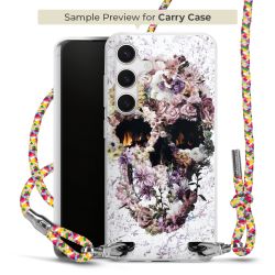 Carry Case Transparent Fabric colourful