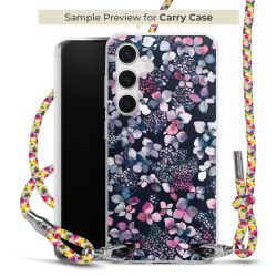 Carry Case Transparent Fabric colourful