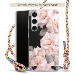 Carry Case Transparent Fabric colourful