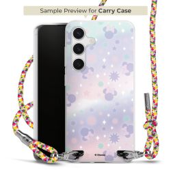 Carry Case Transparent Fabric colourful